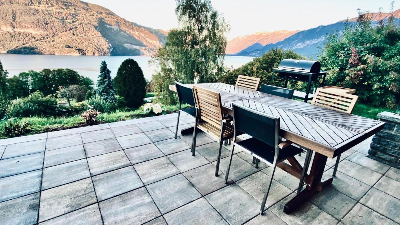 Lakeview Little House Krattigen Exterior foto