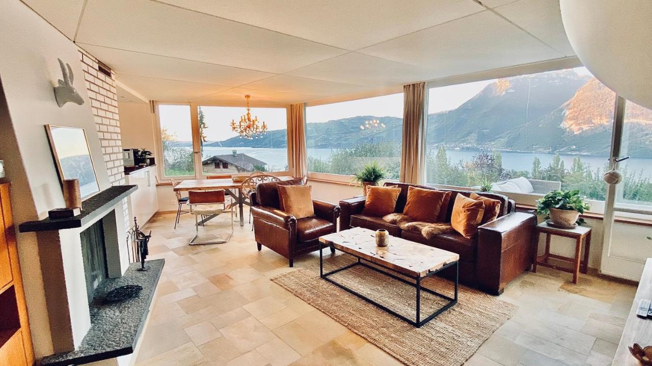 Lakeview Little House Krattigen Exterior foto